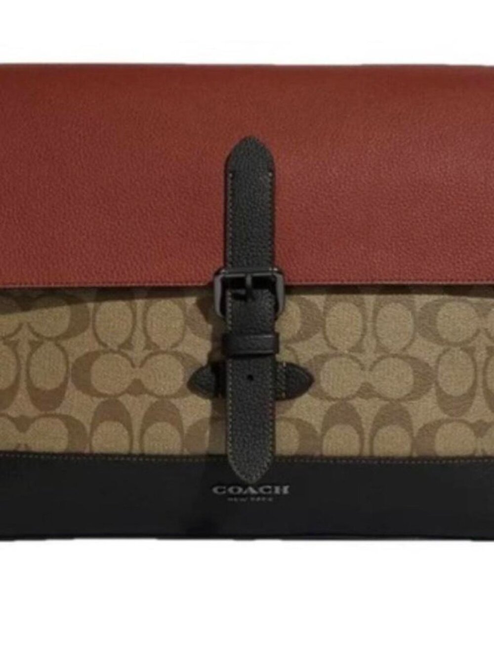 Coach Hudson Messenger Tote Bag Excellent Condition - Picture 3 of 7